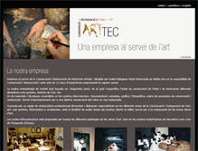 Tablet Screenshot of conservacionarttec.com